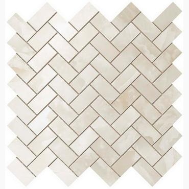 фото элемента Persian Jade Herringbone Mosaic / Персиан Жаде Хэрринбоун Мозаика