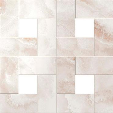 фото элемента Pure White Mosaic Lap / Пьюр Вайт Мозаика Лаппато