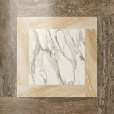 фото элемента Cassettone Calacatta Gold Lap / Кассеттоне Калакатта Голд Лаппато 60x60