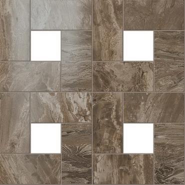 фото элемента Woodstone Taupe Mosaic Lap / Вудстоун Таупе Мозаика Лаппато